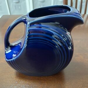 Fiestaware Pitcher Cobalt Blue